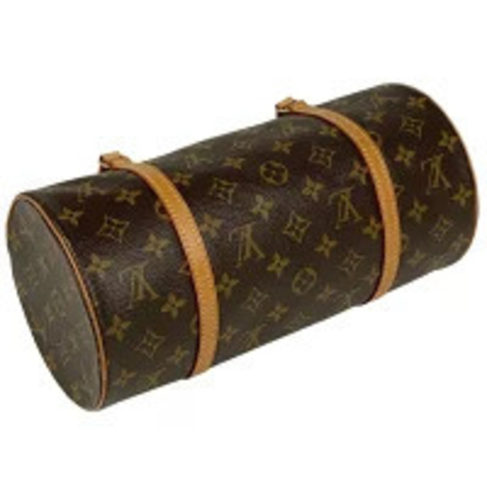 Louis Vuitton Monogram cylindrical Papillon brown Barrel Bag handbag